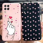 Чехол для Samsung Galaxy M32, Модный мягкий чехол из ТПУ с рисунком любовных сердец для Samsung M32 M 32 M325F GalaxyM32 4G, чехол для телефона