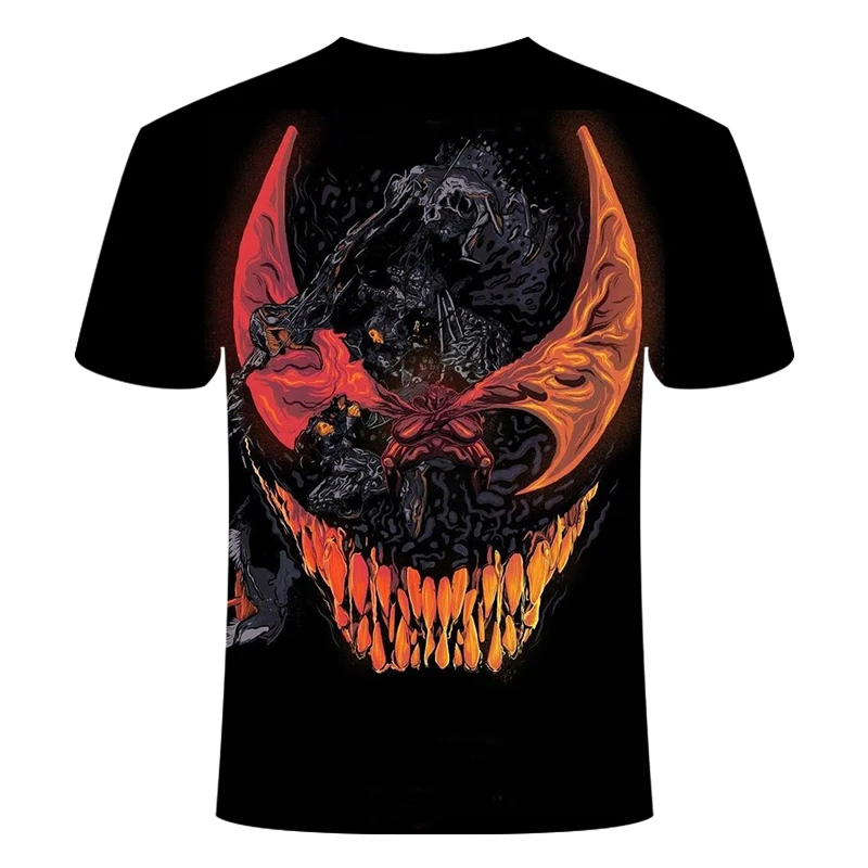 New Men/women T Shirts Venom Compression Shirt 3D Printed Summer Short Sleeve avenger sweatshirt gym hiphop large size 6XL