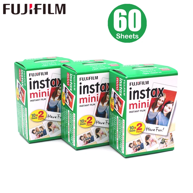 60sheets white Fujifilm 10-100 листов Алиса мультфильм мгновенная фотобумага мультфильм пленка для Fuji Instax Mini 8 9 70 7s 50s 50i 90 25 Share SP-1 2 - Цвет: 60sheets white