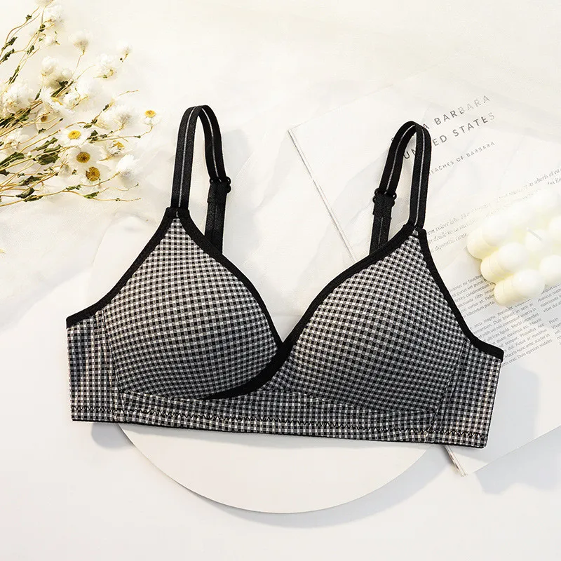 Хлопковое мягкое нижнее белье для девочек-подростков бюстгальтеры спортивный