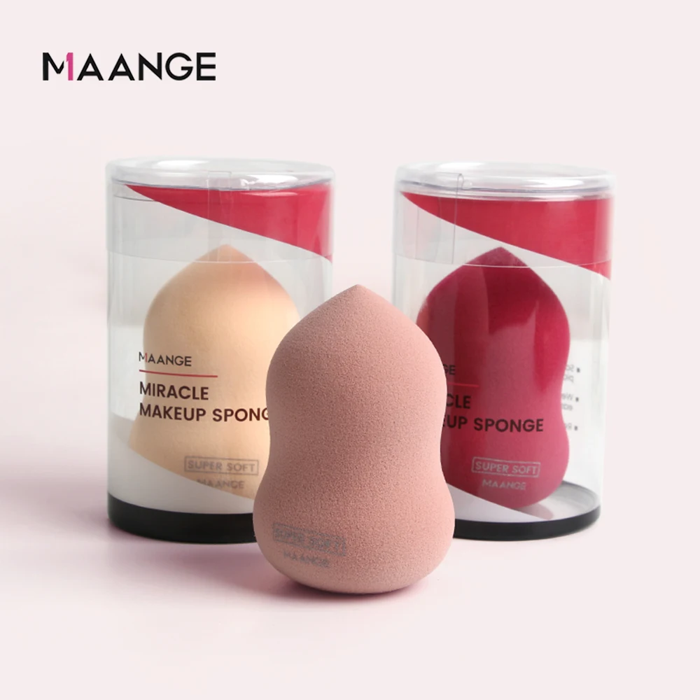 

MAANGE Makeup Sponge Professional Cosmetic Puff For Foundation Concealer Cream Make Up Soft Water Sponge Puff Wholesale