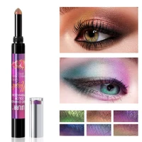 free shipping new 6 color gradient eyeshadow pen make up is easy to color lasting waterproof and non smudged eyeshadow