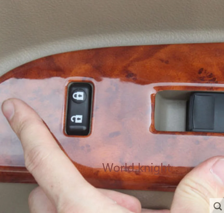 Для 09/10/11/12/13 14 Старый Toyota Highlander красное дерево модификация интерьера