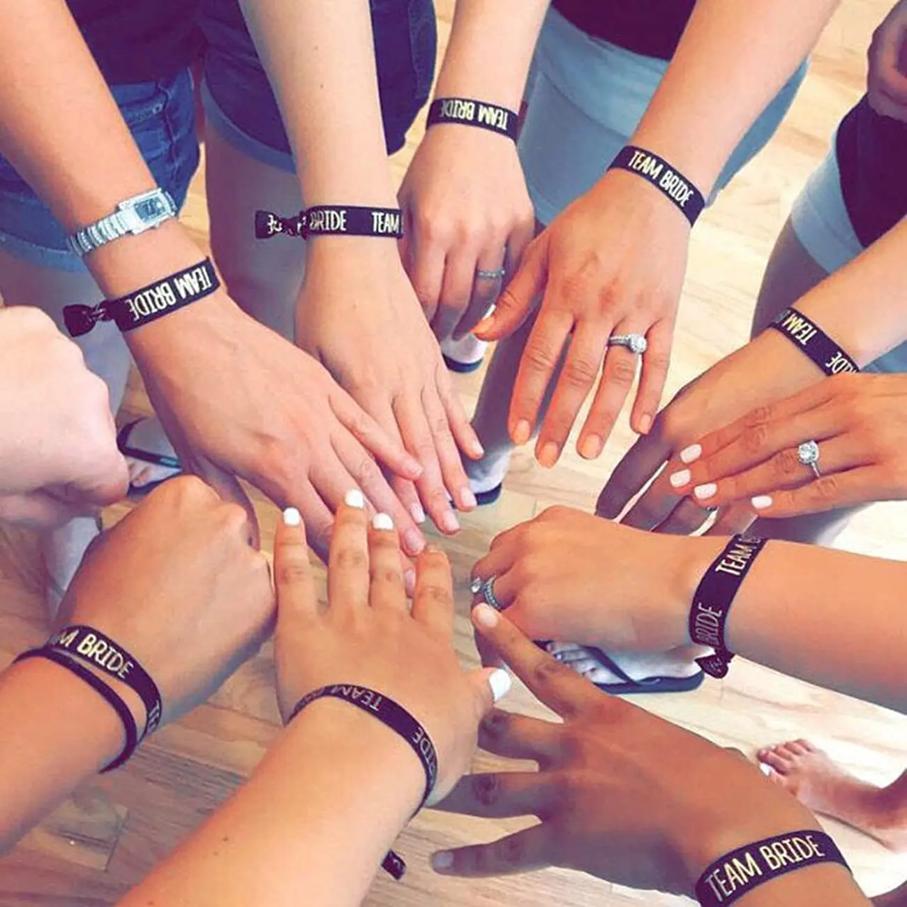 6 шт. эластичные браслеты для волос | Дом и сад