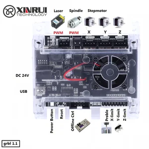 GRBL ЧПУ гравировальный станок, управление 3 осями, лазерная гравировальная машина, плата USB порта