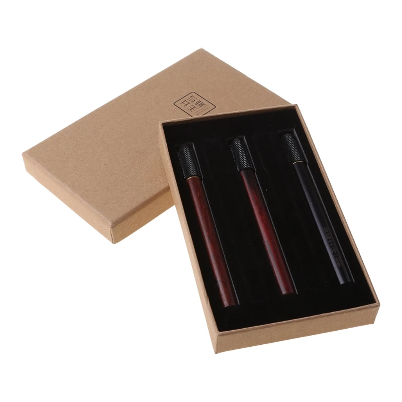 

1/3/5pcs Wooden Pen Extender Holder Sketching Drawing Pencil Lengthener School U4LD