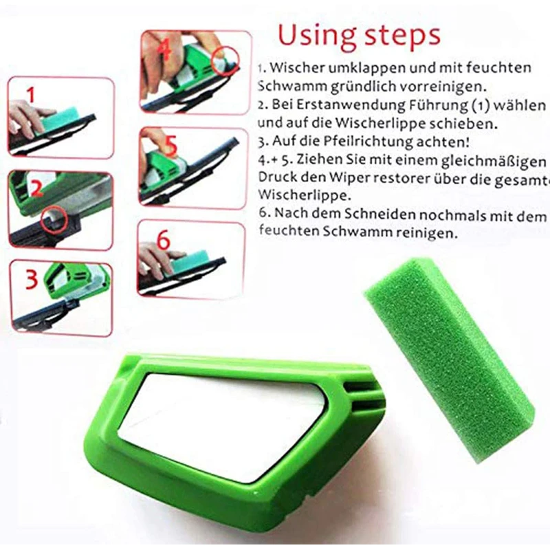 

Windscreen Wiper Blade Cutter Car Wiper Repair Tools Windshield Rubber Regroove Tool Trimmer Restorer Auto Accessories Styling
