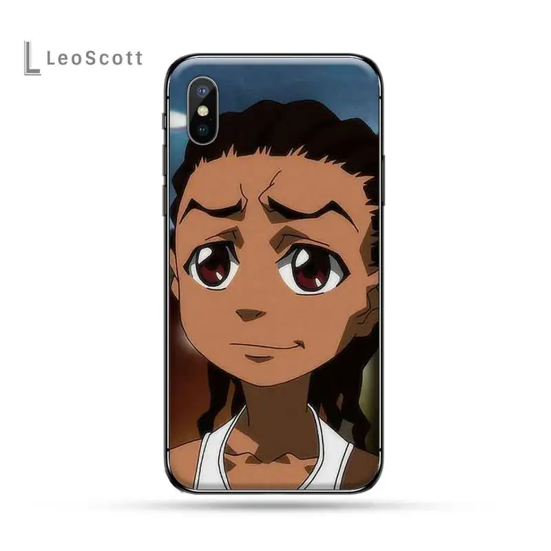 

Huey Freeman Boondocks Phone Case for iPhone 11 12 mini pro XS MAX 8 7 6 6S Plus X 5S SE 2020 XR