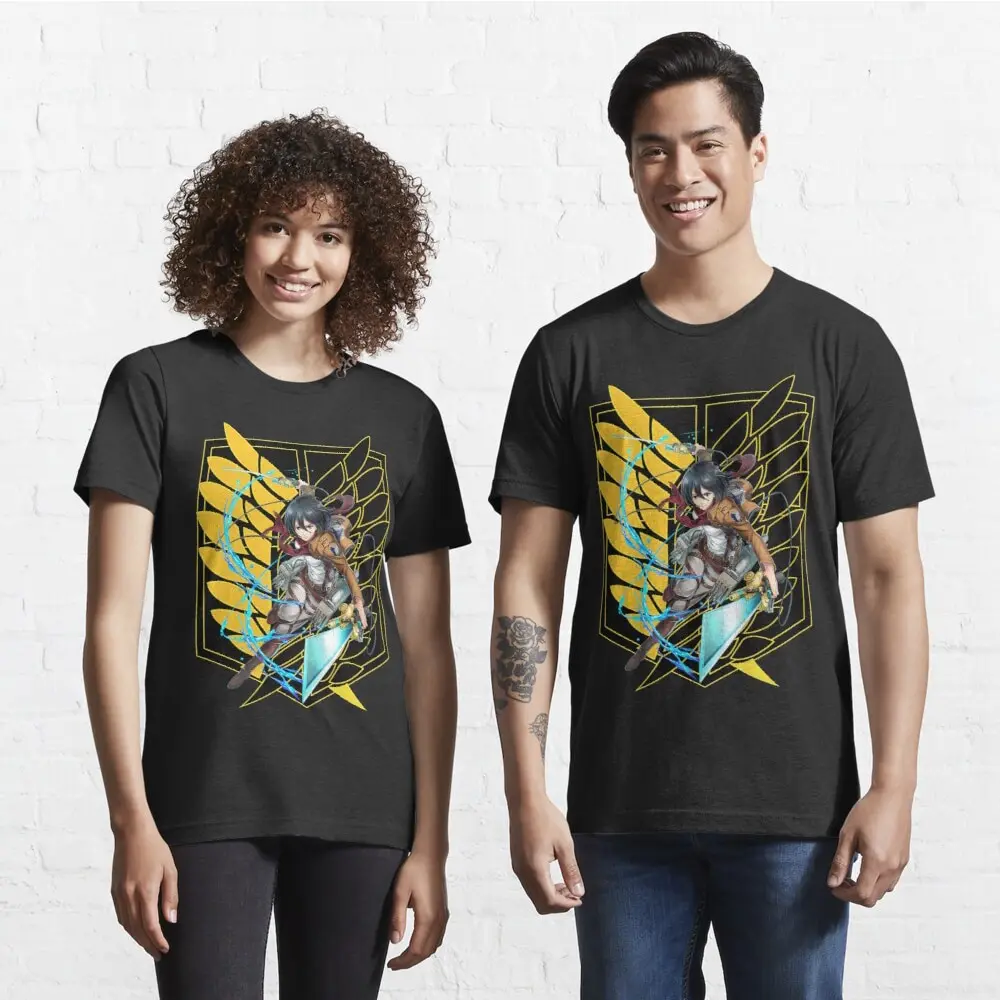 

Футболка мужская оверсайз с аниме «финальный сезон», топ с круглым вырезом и коротким рукавом, рубашка в стиле Харадзюку, лето