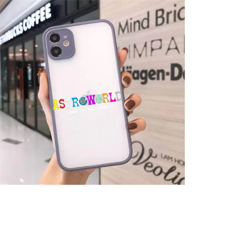 

Astroworld wish you were here travis Phone Cases matte transparent For iphone 7 8 11 12 plus mini x xs xr pro max cover