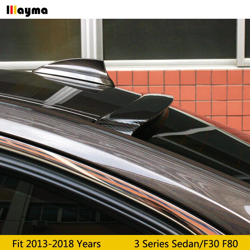 Стильный спойлер на крышу из углеродного волокна переменного тока для BMW 3 серии