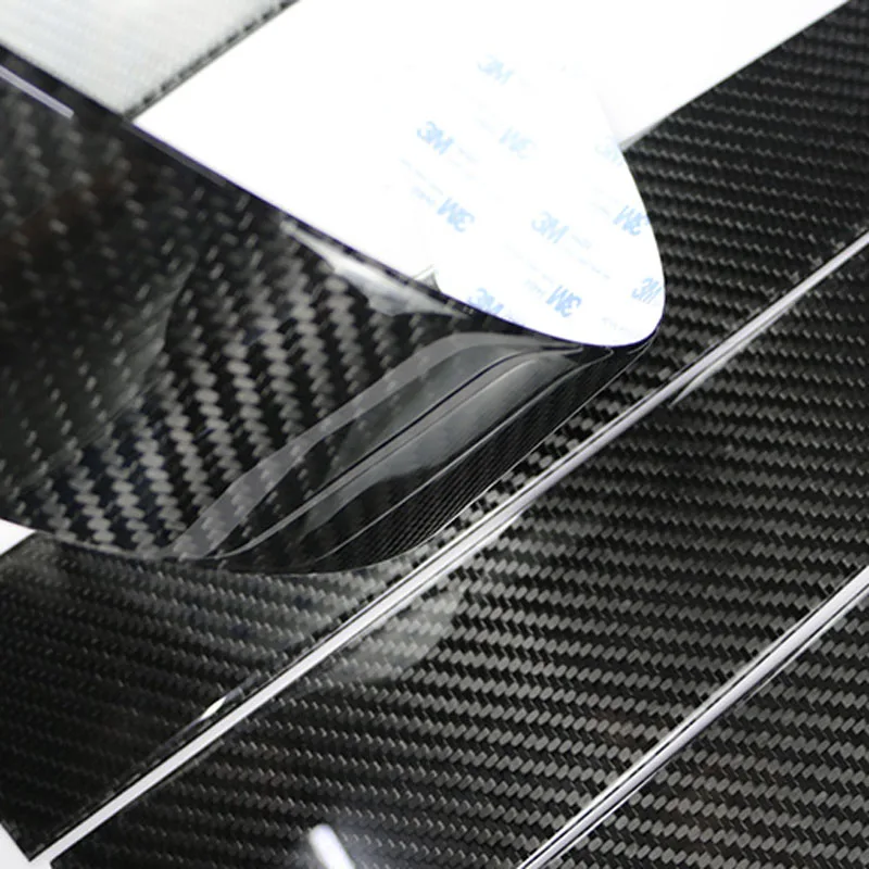 6 шт. Декоративные колонки из углеродного волокна для Haval H2 H2S 2014 2019 BC|Хромирование|