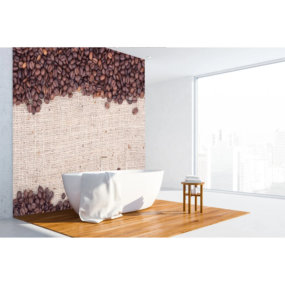 Пользовательские 3D фотообои современные кофейные зерна гостиная диван спальня