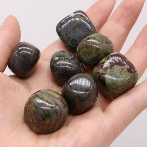 Натуральный драконовый кровяной камень, бусины для декора 20-30 мм