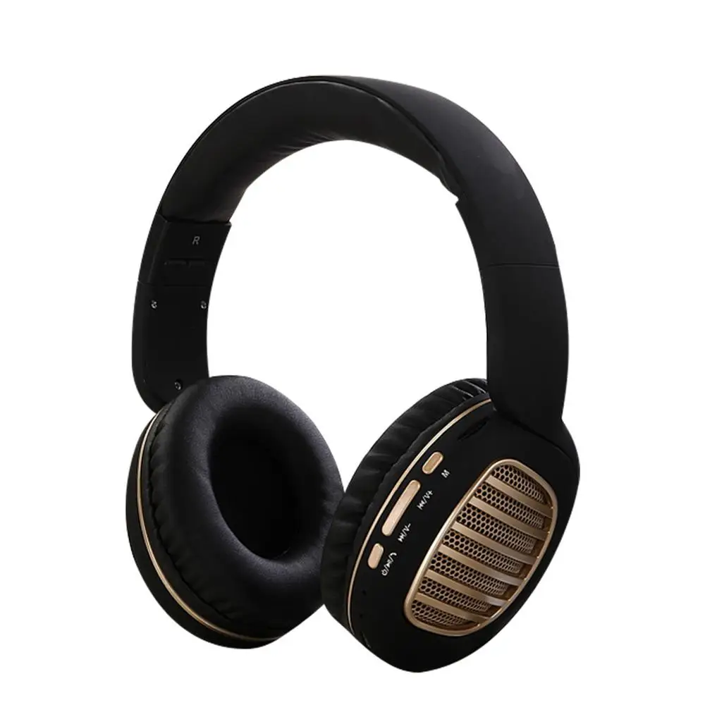 

Wireless Bluetooth Foldable Headset FM Radio Stereo Music Portable Headset