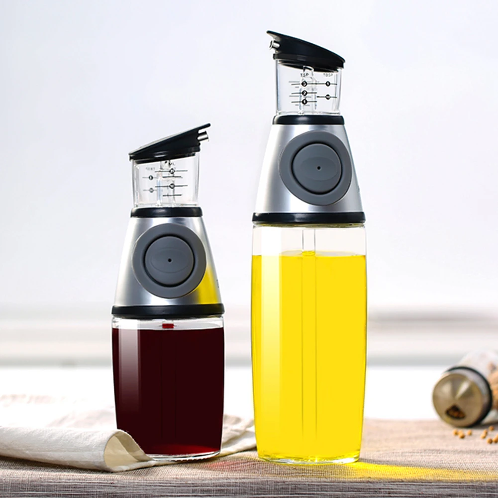 Измеряющая бутылка управления маслом пресс тип здоровая посуда измерение