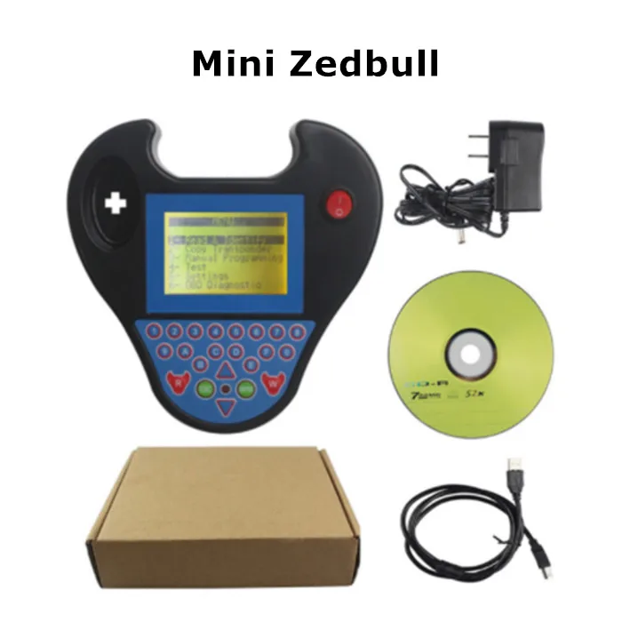 Смарт Мини Zed-Bull транспондер чип ключ Cloner ZEDBULL SBB V48.99/V46.02 ключ производитель SBB PRO2 авто ключ программист - Цвет: Black ZEDBULL