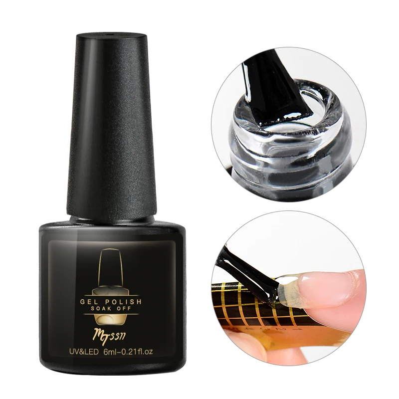 Mtssii 6 мл акриловый полигель-лак для быстрого наращивания прозрачный розовый лак