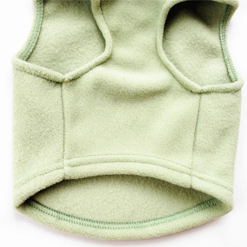 Одежда для домашних питомцев флисовый жилет собаки куртка футболка щенка жилеты