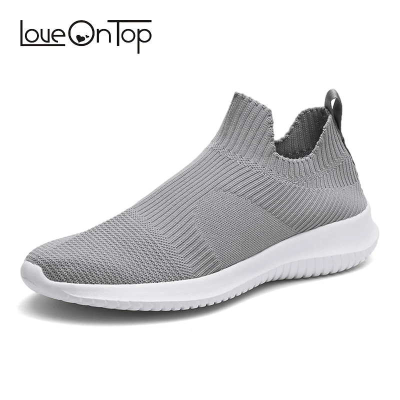 Loveontop/весенние мужские кроссовки для бега повседневная обувь мужчин модная