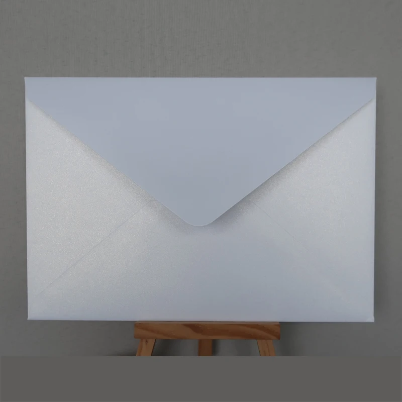 50 шт. жемчужный цветной конверт пригласительный Подарочный 190x133 мм|Бумажные