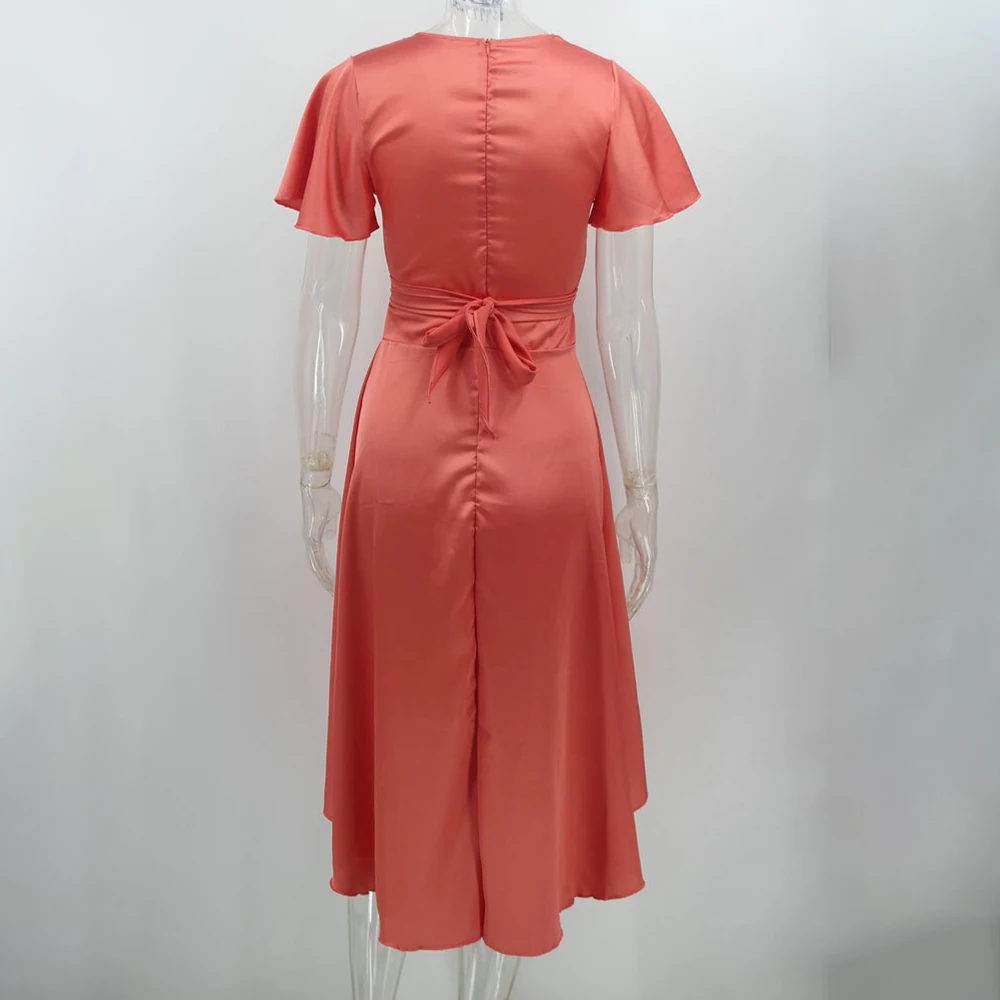 Модные длинные красные платья для женщин новинка 2021 летнее соблазнительное