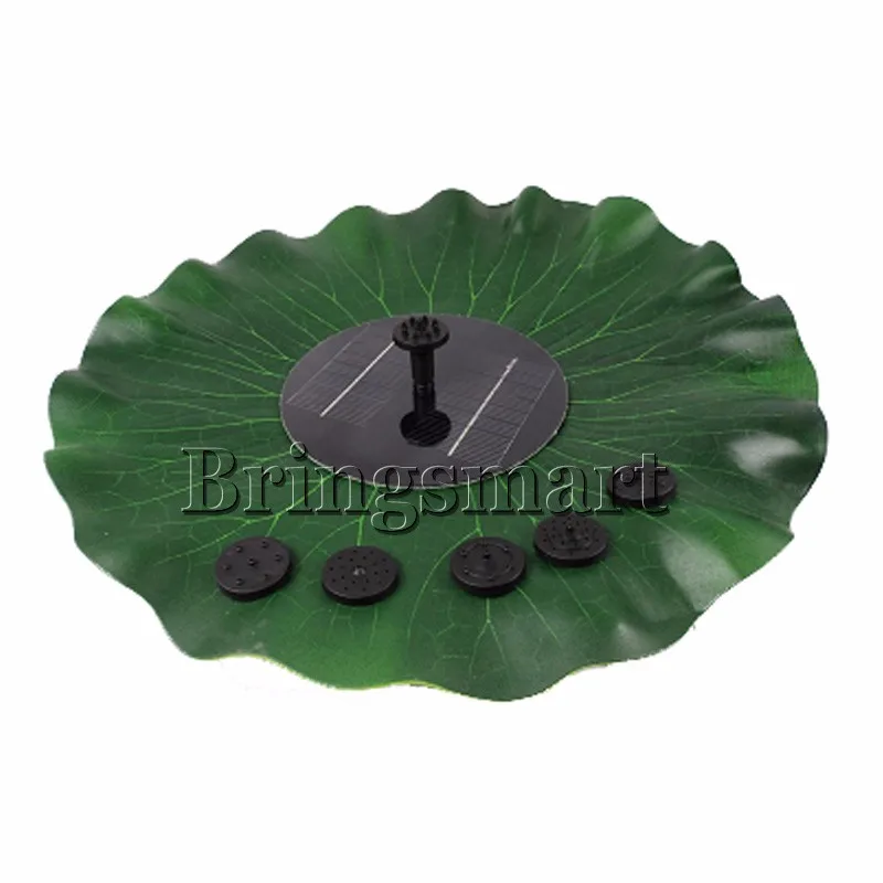 Бесплатная доставка флуоресцентный водяной насос с солнечной панелью лотоса 8 В