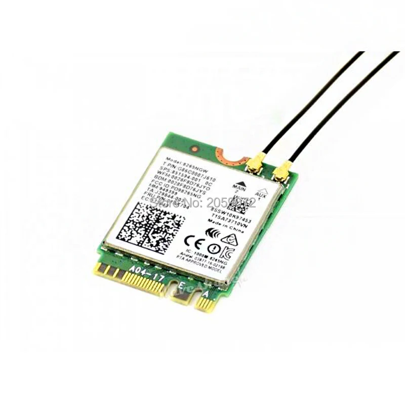 Wireless ac8265 двухрежимный беспроводной модуль nic применим для jetson nano поддерживает