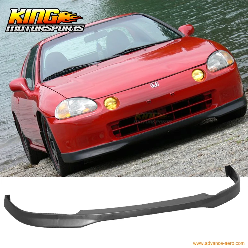 Лучшая установка подходит для 93 97 1993 1997 Honda Del Sol T R стиль передний бампер спойлер PU