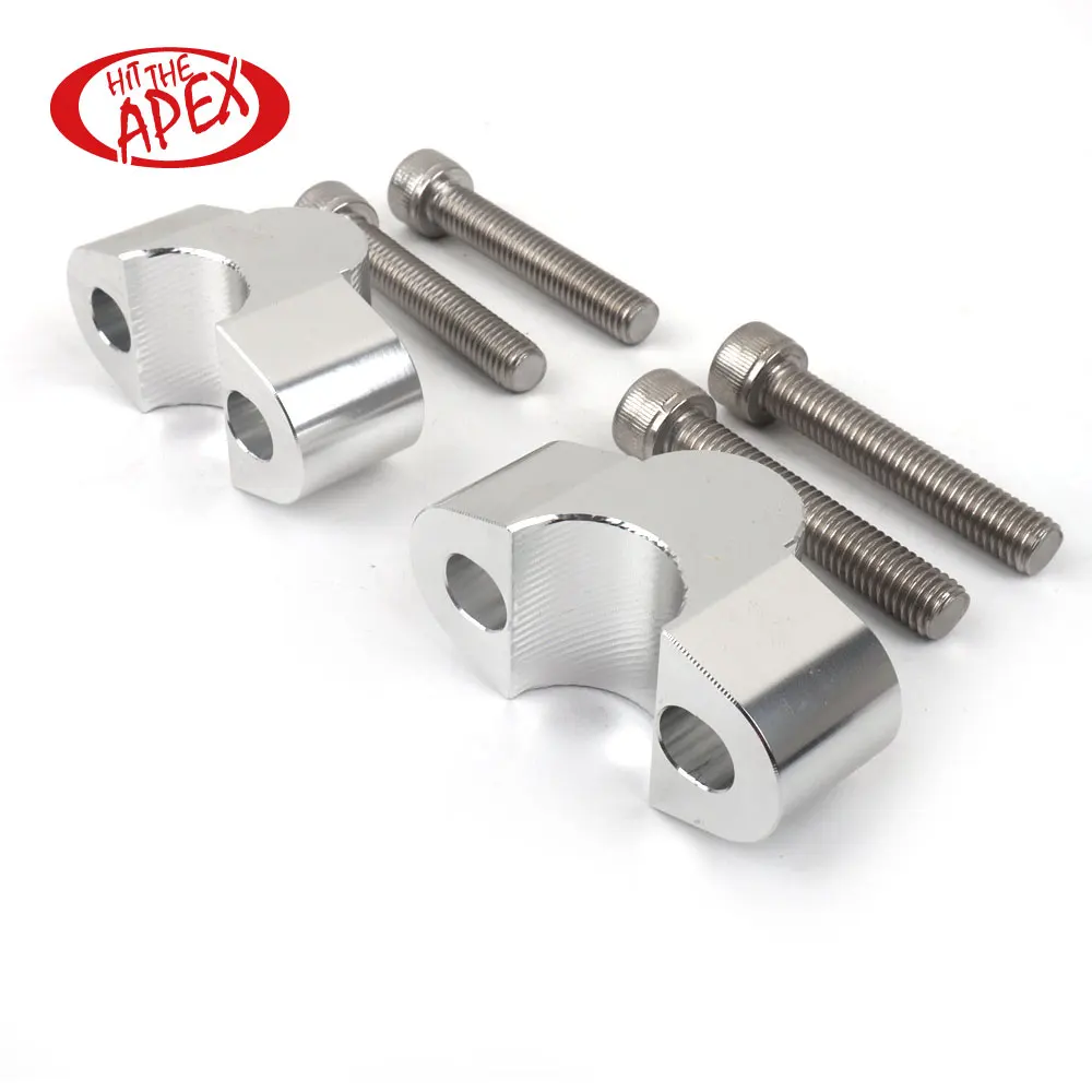 Универсальный Переходник на руль мотоцикла с ЧПУ 7/8 дюйма 22 мм Высота 20 мм|Руль