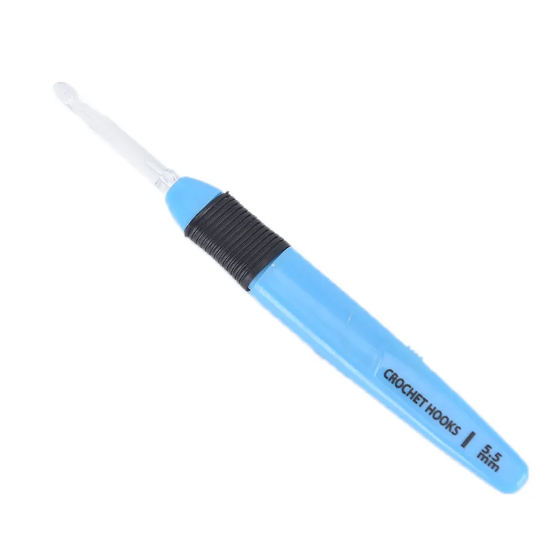 5.5mm 2,5 мм-6,5 мм 9 цветов швейные иглы Led Light Up вязание крючком Вязание спицы плетение Швейные аксессуары - Цвет: 5.5mm