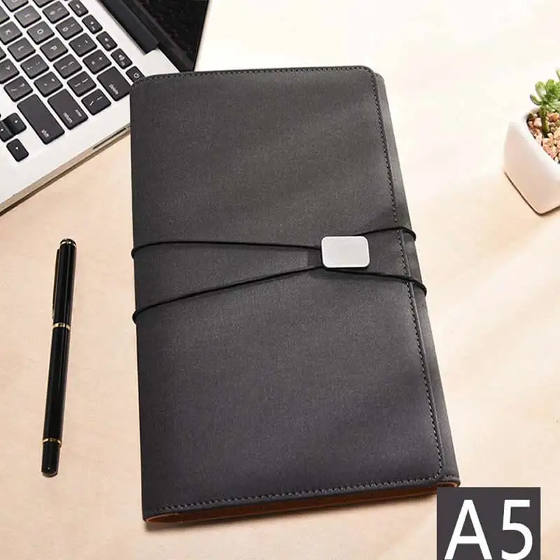 

3PCS Replaceable A5 Spiral Business Office Notebook Notepad Cover