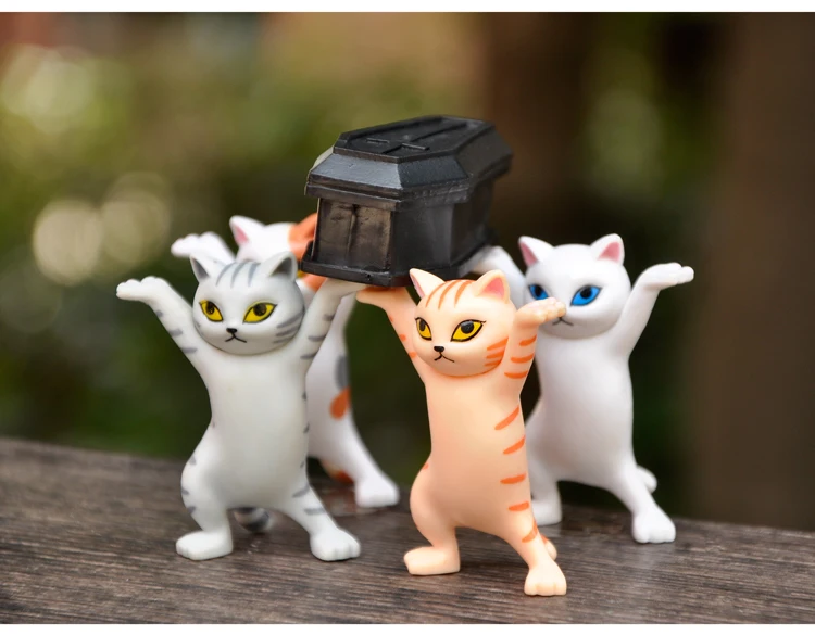 5 шт. детские фигурки танцевальных кошек | Игрушки и хобби