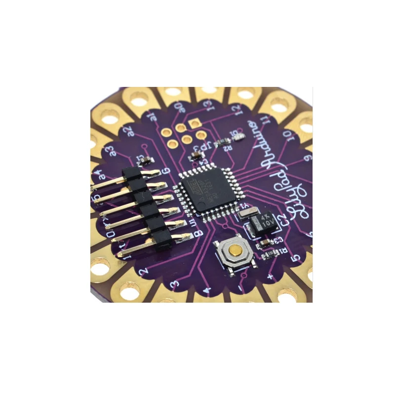 Материнская плата LilyPad 328 ATmega328P ATmega328 16M для Arduino|Аксессуары демонстрационных