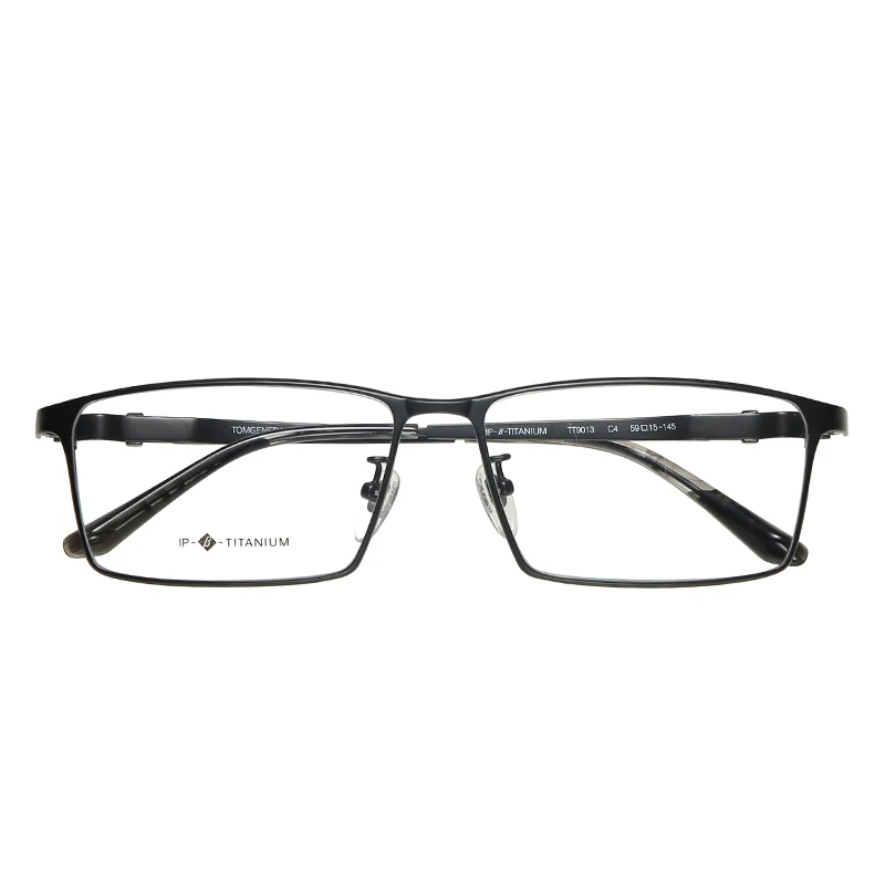 Мужские очки с оправой из чистого титана Logorela модные мужские квадратные