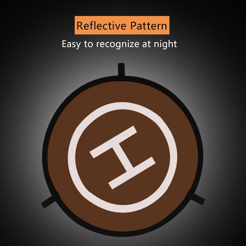 Универсальная флуоресцентная посадочная площадка для дрона DJI Mavic 2 Pro Air Spark Phantom