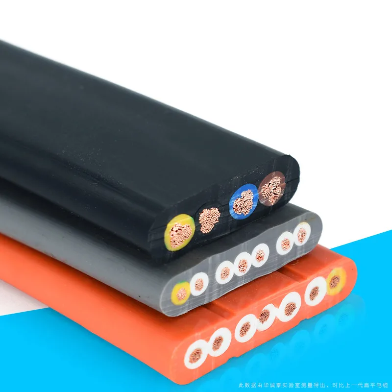 

Медный гибкий плоский кабель 5 м 3/4/6/7/8/9 жил