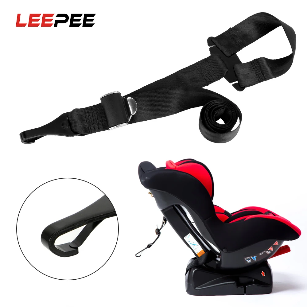 Car Child Baby Safety Seat Belts Connection Interface LATCH Connector Fasteners For ISOFIX Guide Grooves Automotive Accessories
