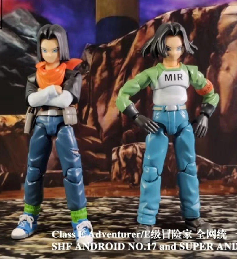 WSTXBD из мультфильма «Жемчуг дракона супер игрушечные фигурки из игры Dragon Ball DBZ(“СВЧ Android № 17 № 18 фигурку Figurals Игрушечная модель куклы игрушки