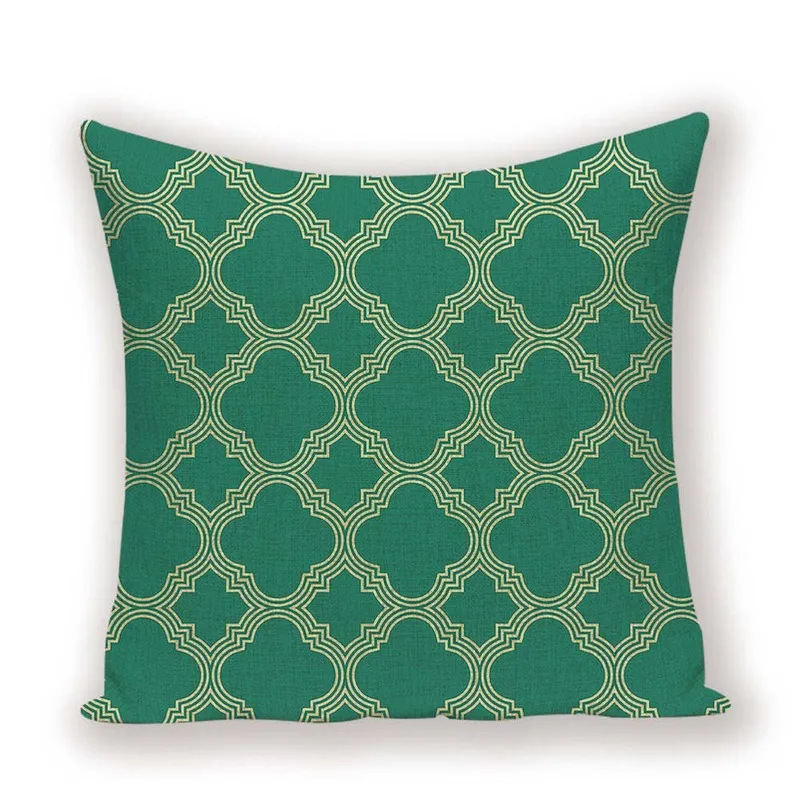 Скандинавский геометрический чехол для подушки скандинавские простые клетчатые