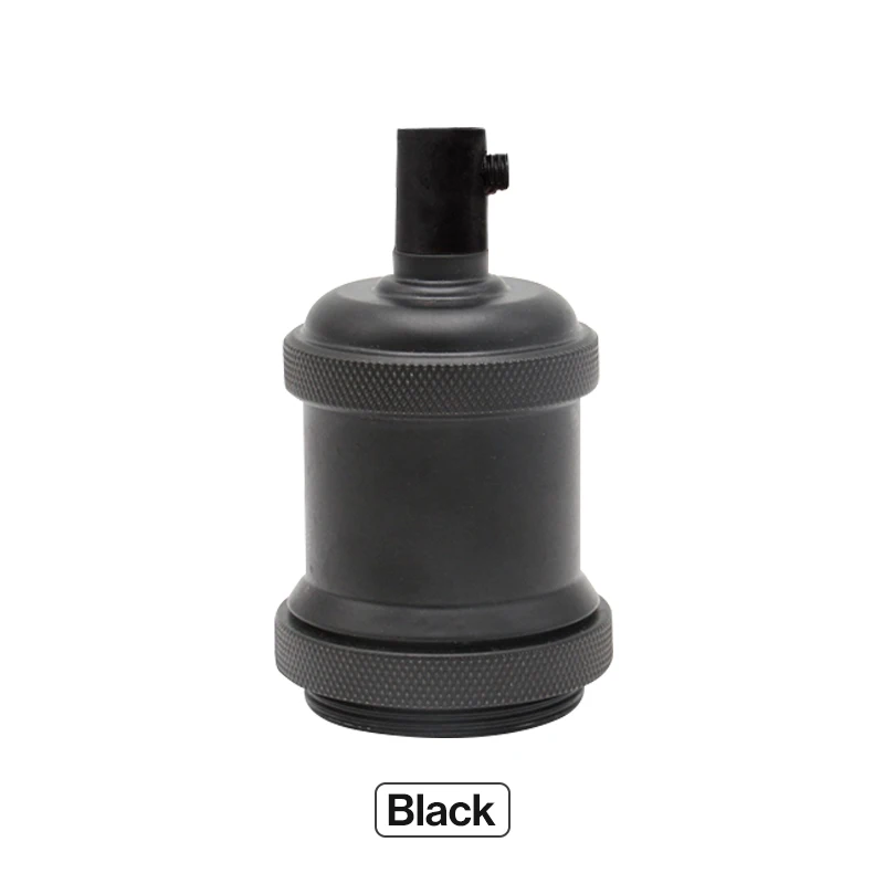 

Винтажный патрон для лампы E27 алюминиевый