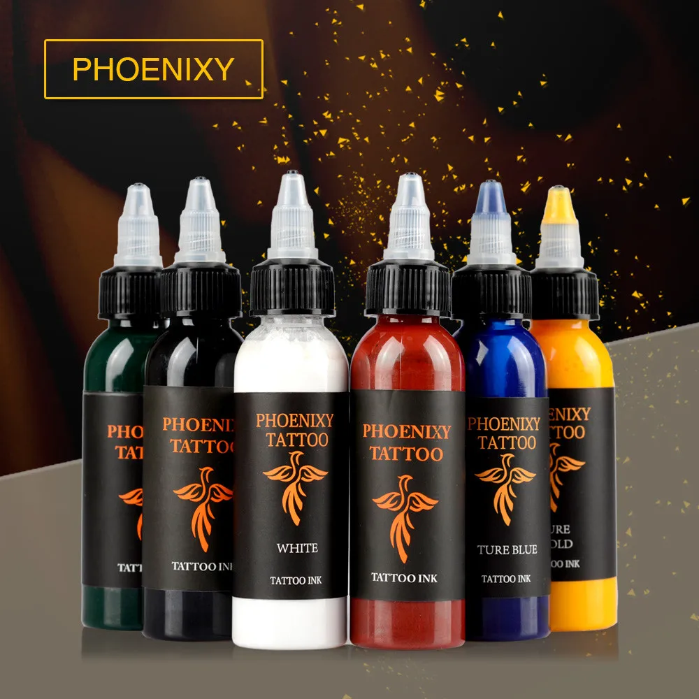 Профессиональные чернила для тату поставка 1 унция 60 мл/бутылка макияж пигмент