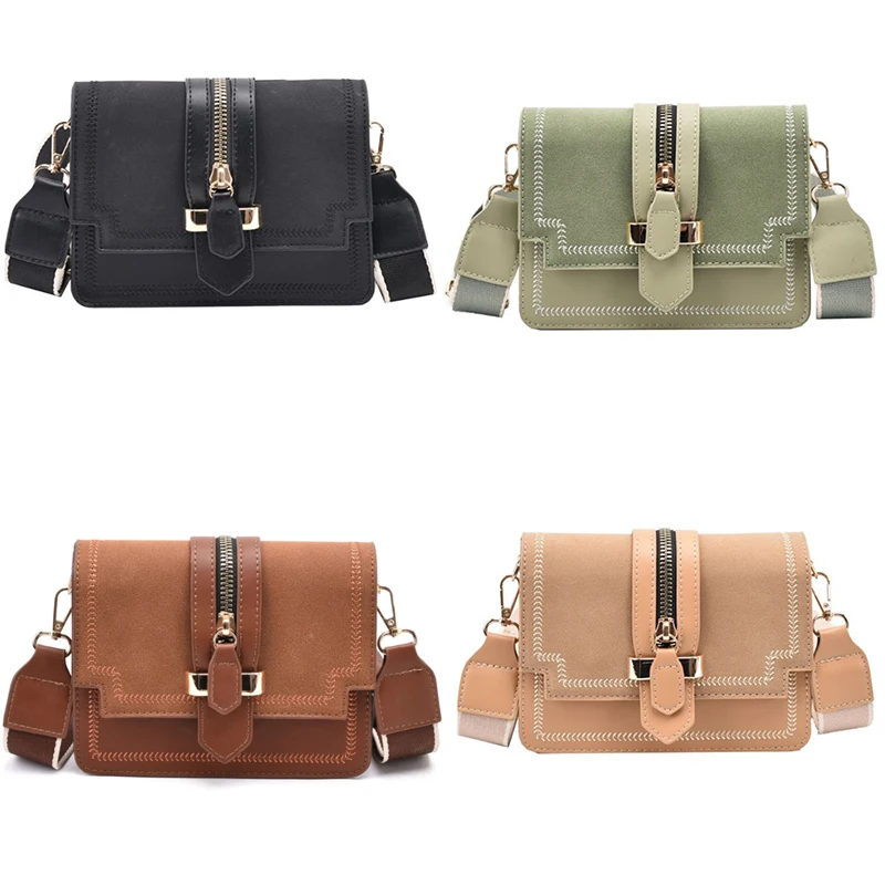 

Мини-сумочки, женская модная сумка-мессенджер в стиле ретро с широким ремешком