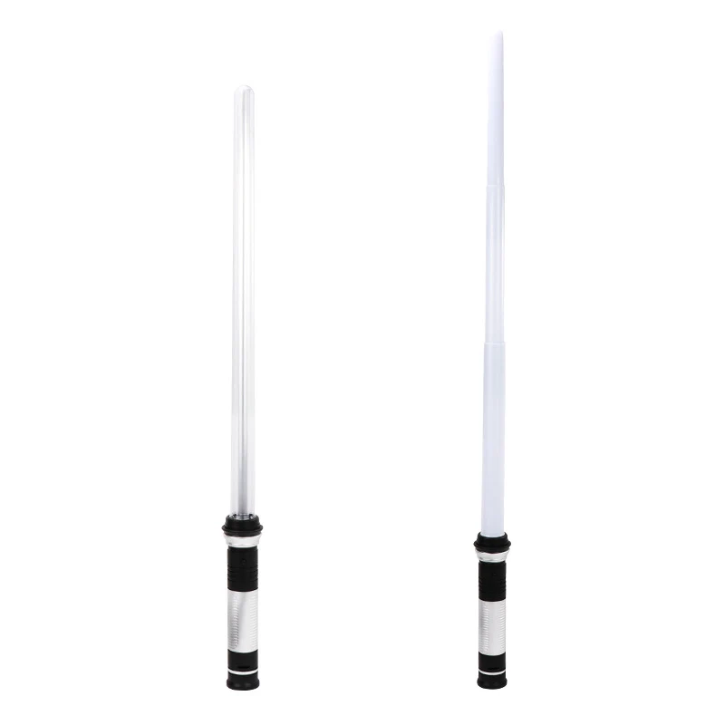 

2new role-playing lightsaber laser toys that can be connected to flashing luminous outdoor war stick saber children's weapon toy