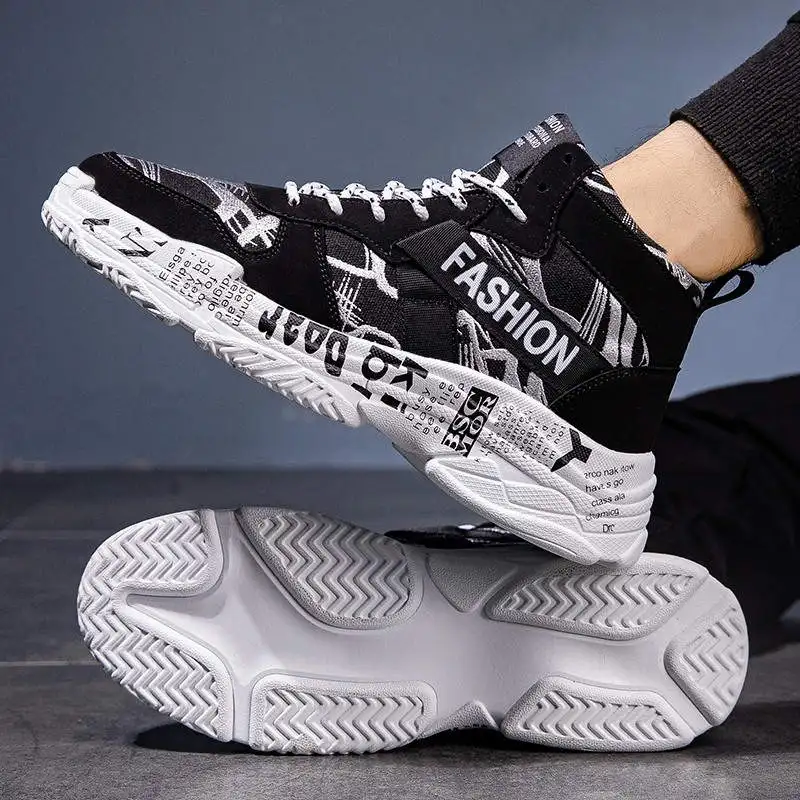 

Explosive Luxury Brand Popular Goods 2021 Sneakers Man Brand Gray Men's Shoes 2021 Height Increases Boy Shoe Boy Child Tennis