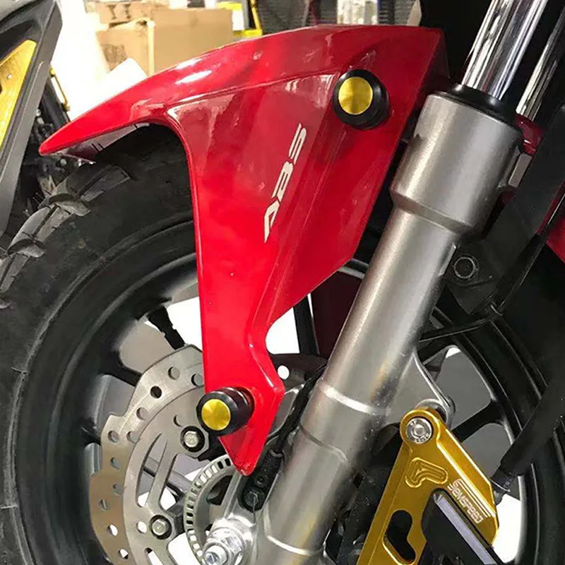Защита мотоциклетного переднего крыла рамы слайдера винта болта вилки для KAWASAKI