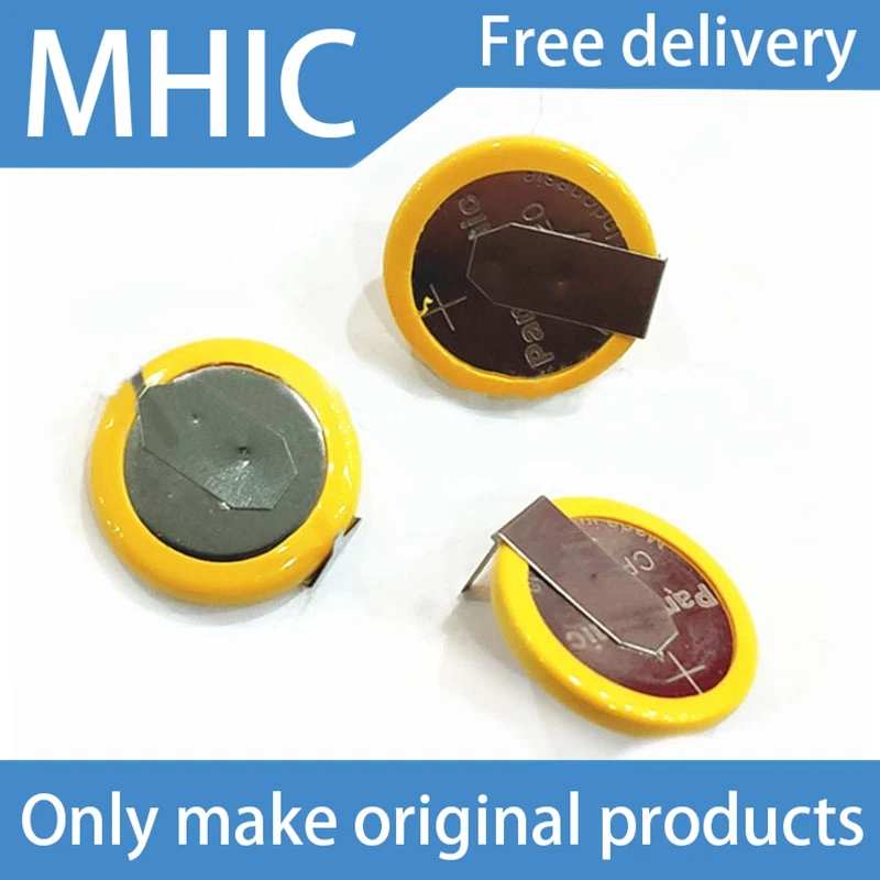 10 шт./лот CR1220 горизонтальная сварочная ножная батарейка 3 в кнопочный аккумулятор