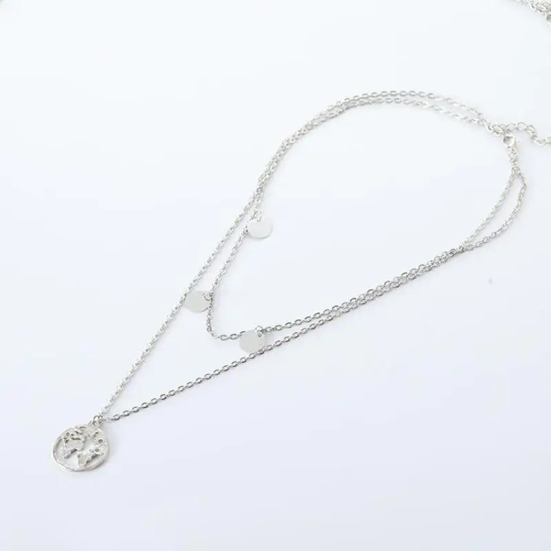 Женское Ожерелье в стиле панк модное популярное колье с изображением