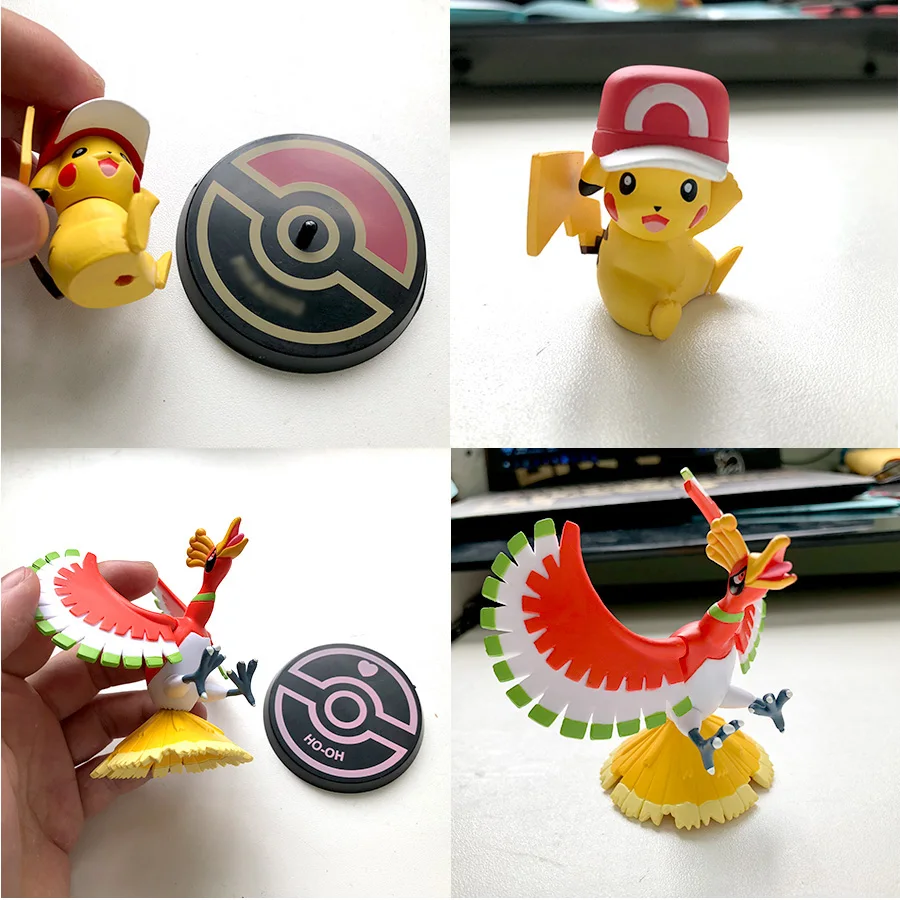 Большой размер X Y Hydreigon Entei Genesect Raichu pika аниме экшн& toyp Покемон Фигурки Коллекция Модель игрушки подвижная база