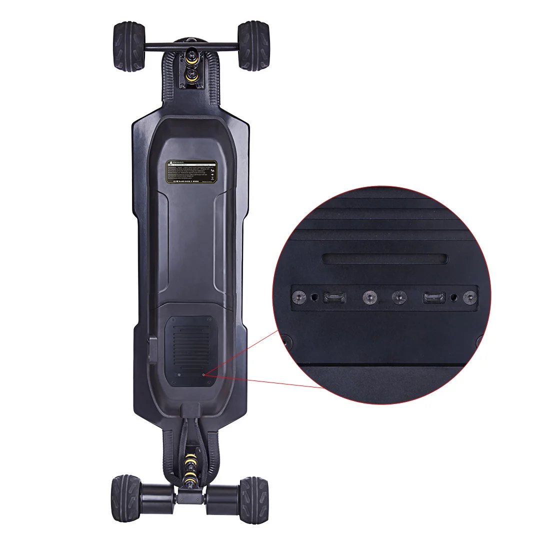 

BRT-02 4-Wheel Electric Skateboard - US EU AU UK Plug